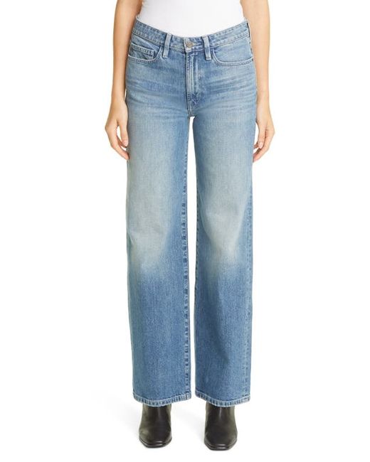 Lafayette 148 New York High Waist Wide Leg Jeans in at