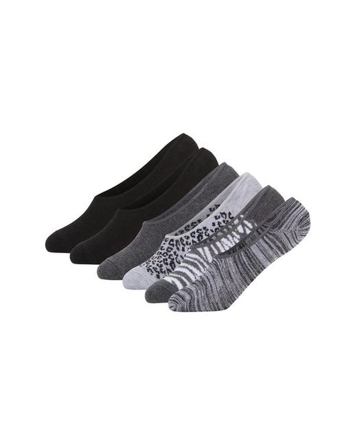 Sanctuary Assorted 6-Pack Liner Socks in at