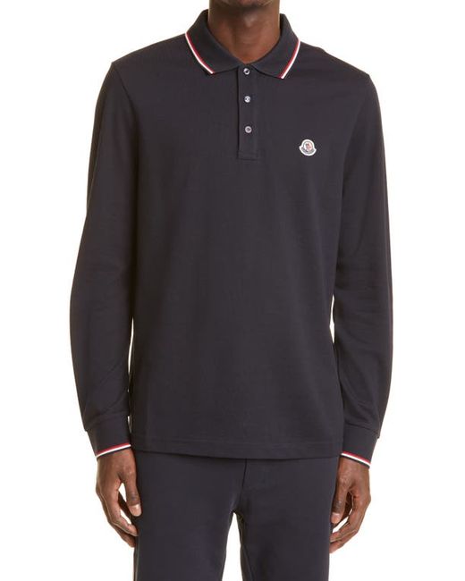 Moncler Maglia Long Sleeve Polo in at
