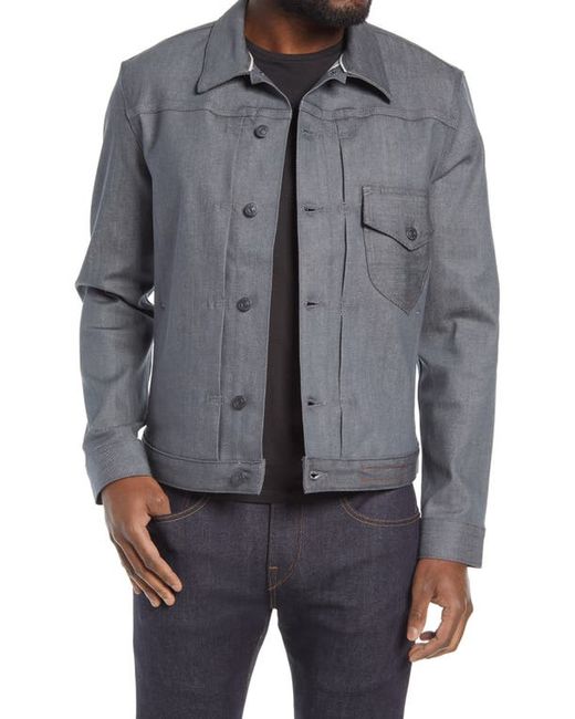 Kato The Blade Raw Denim Jacket in at