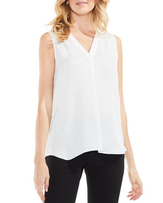 Vince Camuto Rumpled Satin Blouse in at