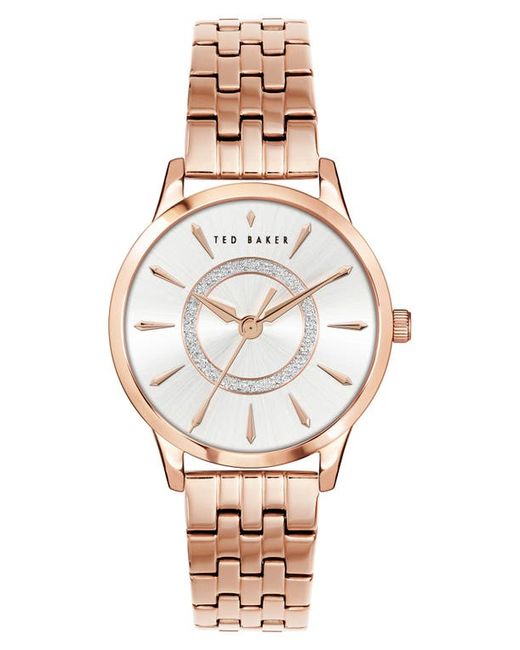 Ted Baker London Fitzrovia Charm Bracelet Watch 34mm in at