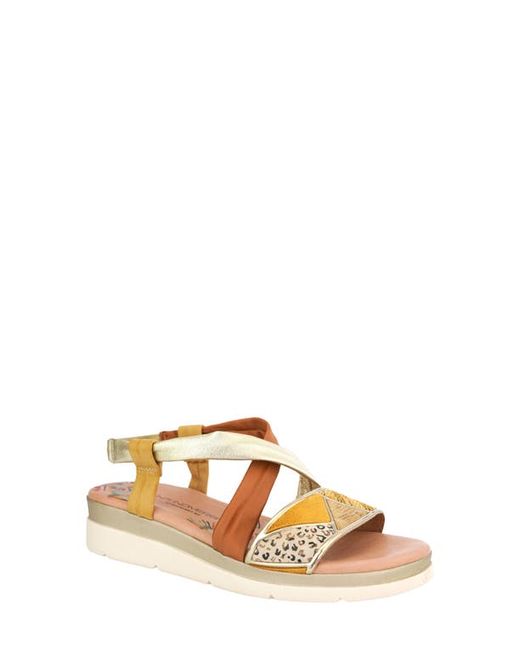 Unity In Diversity Cacatua Wedge Slingback Sandal in at