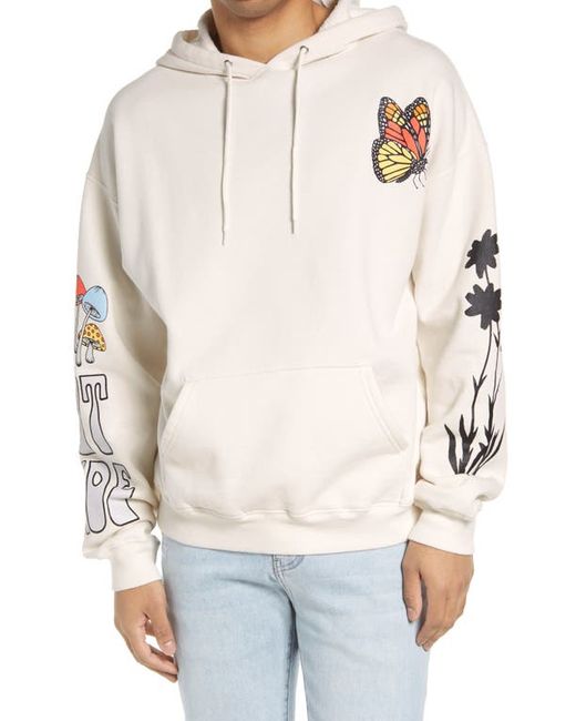 Coney Island Picnic Go Outside Cotton Blend Graphic Hoodie in at