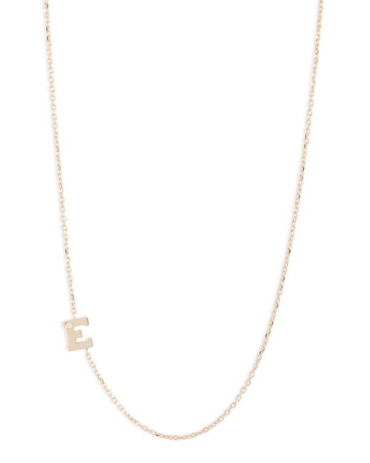 Anzie Diamond Initial Necklace at