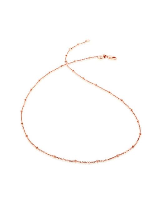 Monica Vinader 16-Inch Fine Beaded Chain in at