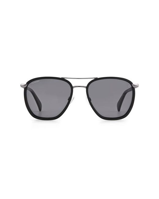 Rag & Bone 54mm Square Sunglasses in Black at