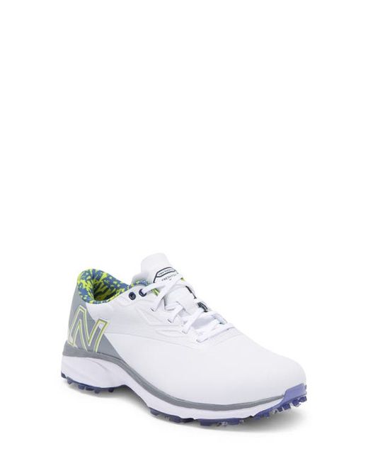 New Balance Fresh Foam X Defender Golf Shoe in White Grey at