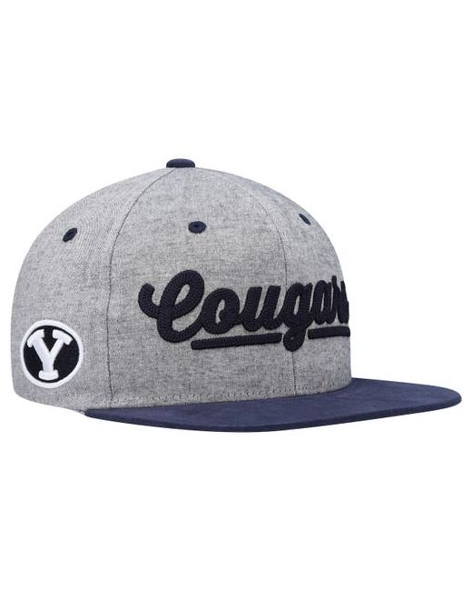 Zephyr Navy BYU Cougars Timberline Snapback Hat at One Oz