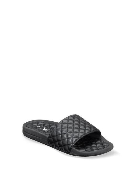 Apl Lusso Quilted Slide Sandal in at