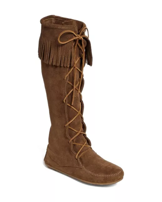 Minnetonka Lace-Up Boot in at