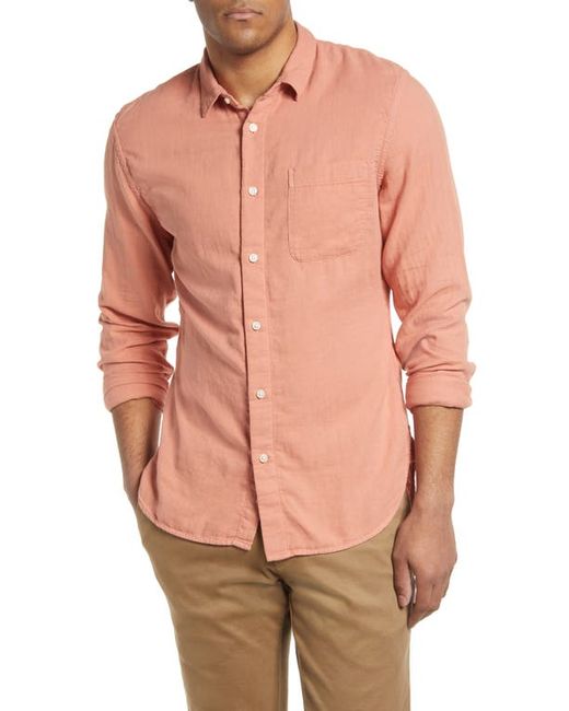 Kato The Ripper Cotton Double Gauze Button-Up Shirt in at