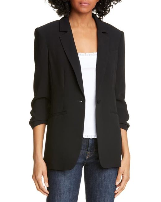 Cinq a Sept Khloe Ruched Sleeve Blazer in at