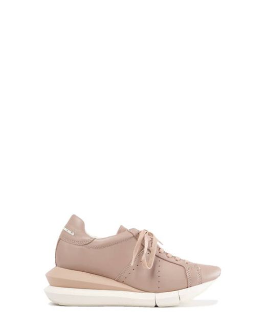 Paloma Barceló Alenzon Wedge Sneaker in Med. Mauve at