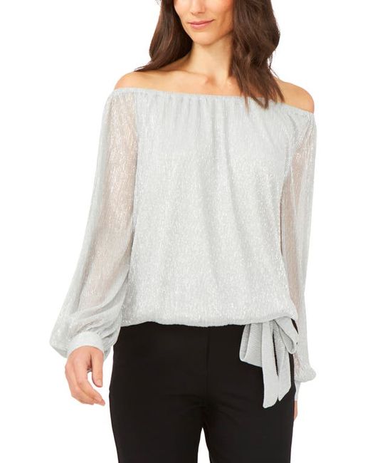 Chaus Off the Shoulder Balloon Sleeve Top in at