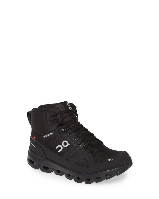 On Cloudrock Waterproof Hiking Boot in at