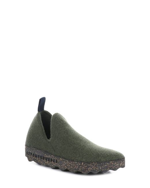 Asportuguesas By Fly London Fly London City Slip-On in Military Tweed/Felt at