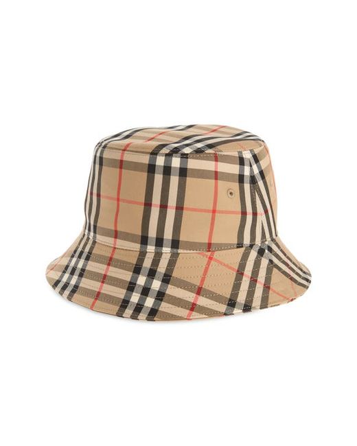Burberry Check Bucket Hat in at
