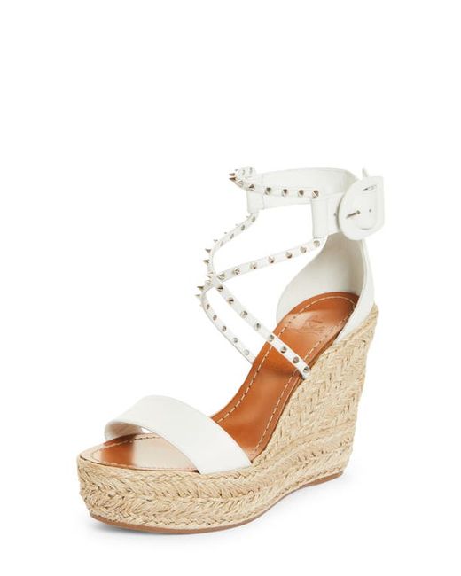 Christian Louboutin Chocazeppa Spikes Espadrille Sandal in at