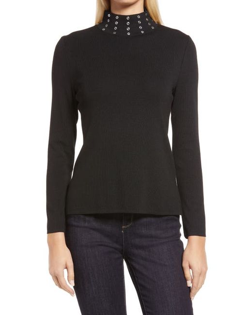 Ming Wang Mock Neck Sweater in at