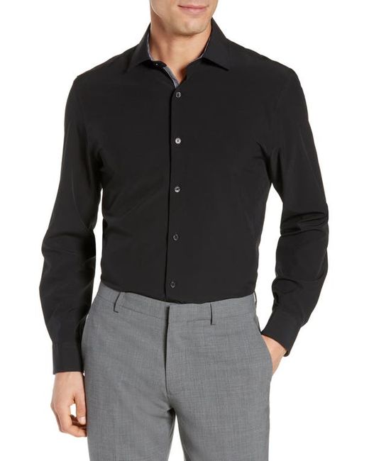 W.R.K Trim Fit Solid Performance Stretch Dress Shirt in at