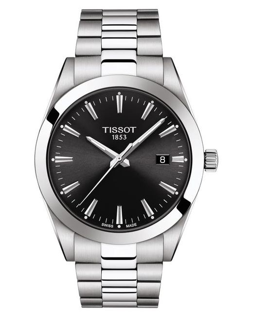 Tissot T-Classic Gentleman Bracelet Watch 40mm in Grey/Black at