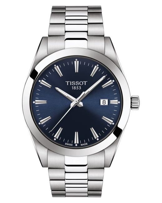 Tissot T-Classic Gentleman Bracelet Watch 40mm in Grey/Blue at