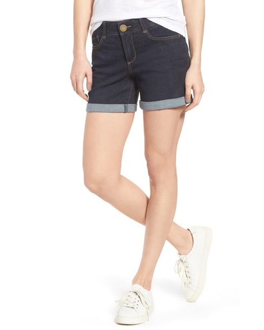 Wit & Wisdom AbSolution Cuffed Denim Shorts in at