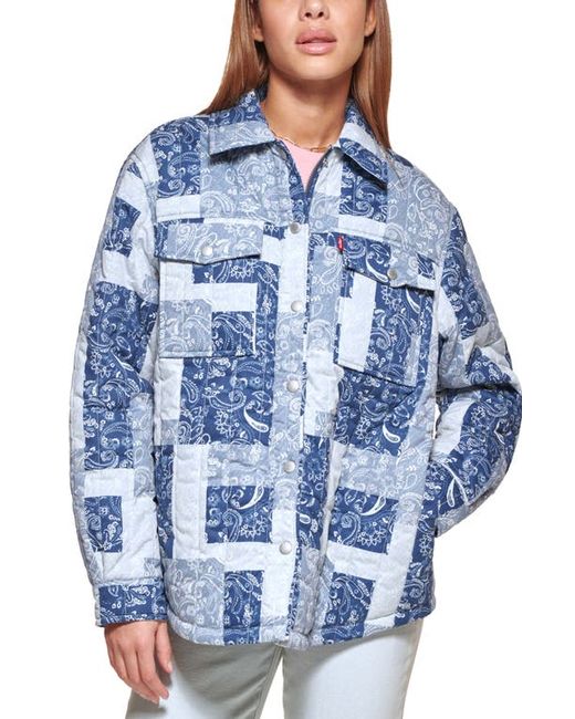Levi's Quilted Shirt Jacket in at