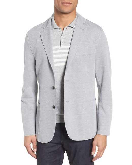 Eleventy Slim Fit Jersey Sport Coat in at