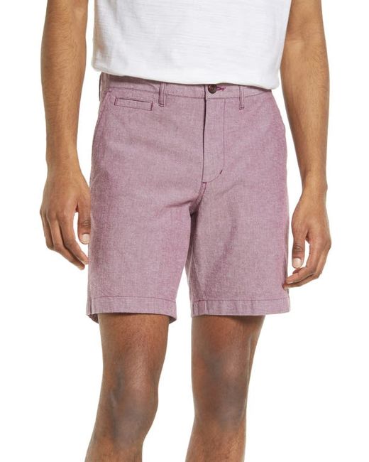 Nordstrom Stretch Cotton Chambray Shorts in at