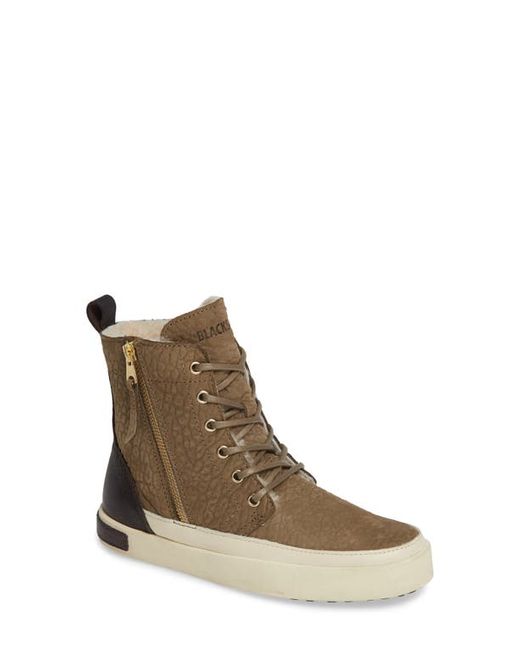 Blackstone CW96 Genuine Shearling Lined Sneaker Boot in at