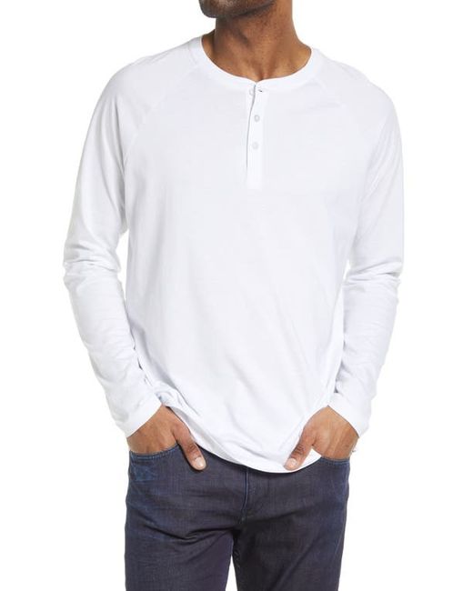 Live Live Raglan Sleeve Cotton Henley in at
