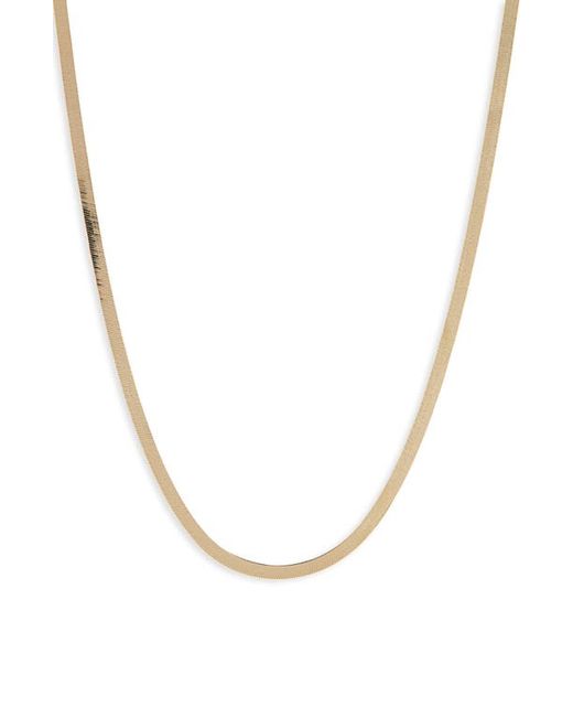 Argento Vivo Sterling Silver Herringbone Chain Necklace in at
