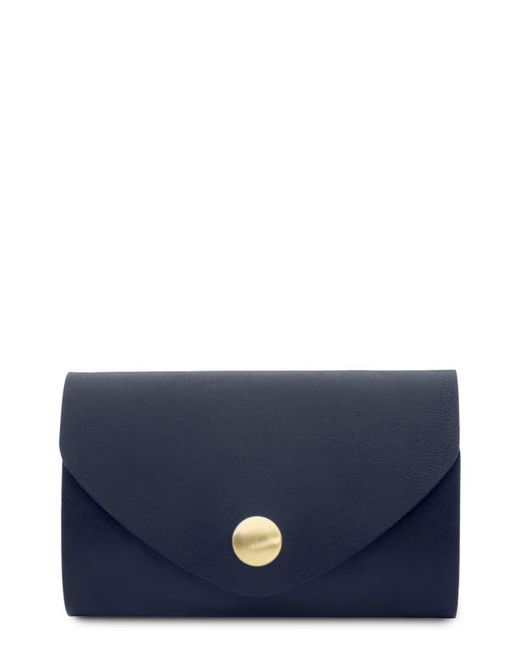 Ezra Arthur Leather Snap Pouch in at