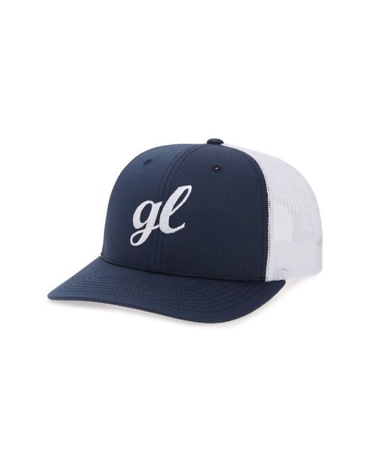 Goodlife Embroidered Logo Curved Brim Ball Cap in at