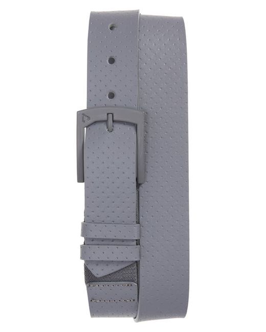 Cuater by TravisMathew Cuater by TravisMatthew Pulatus Perforated Leather Belt in at