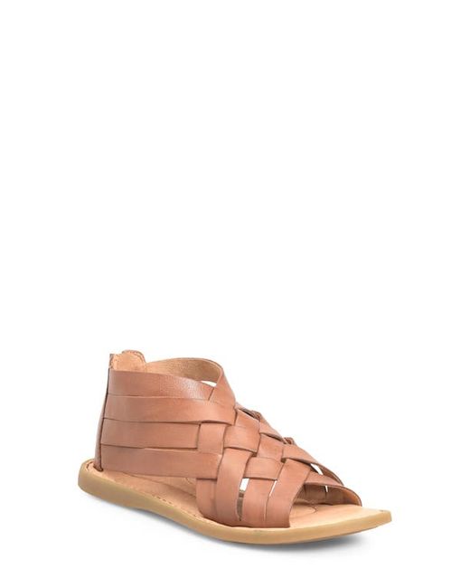 Børn Iwa Woven Leather Sandal in F/G at