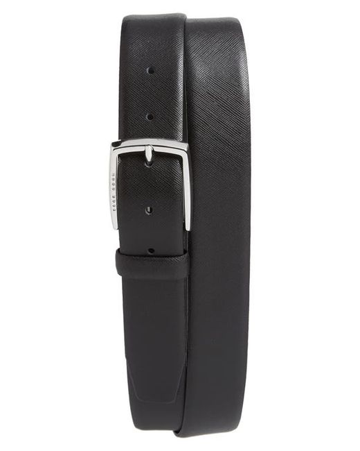 Boss Celie Saffiano Leather Belt in at