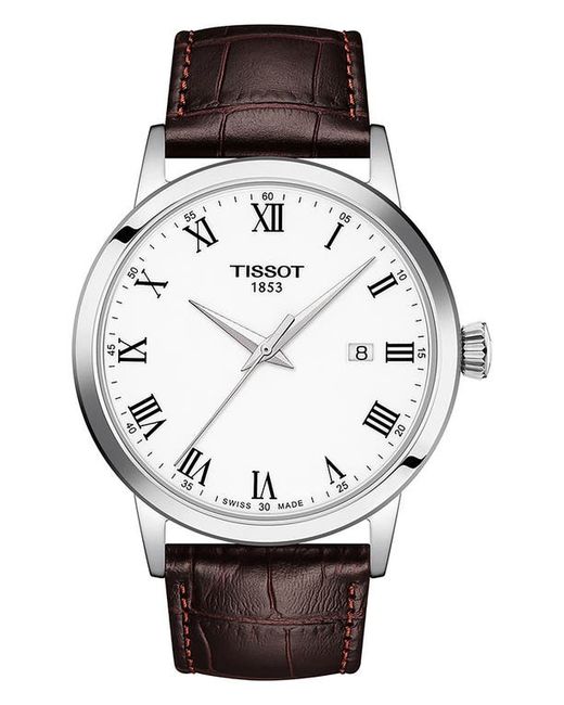 Tissot Classic Dream Leather Strap Watch 42mm in at
