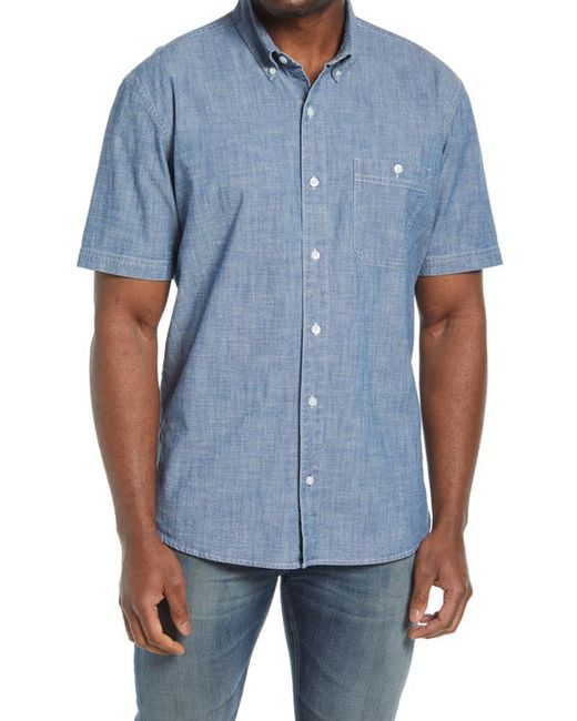 L.L.Bean Comfort Stretch Chambray Button-Down Shirt in at