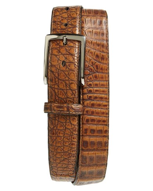 Torino Caiman Leather Belt in at
