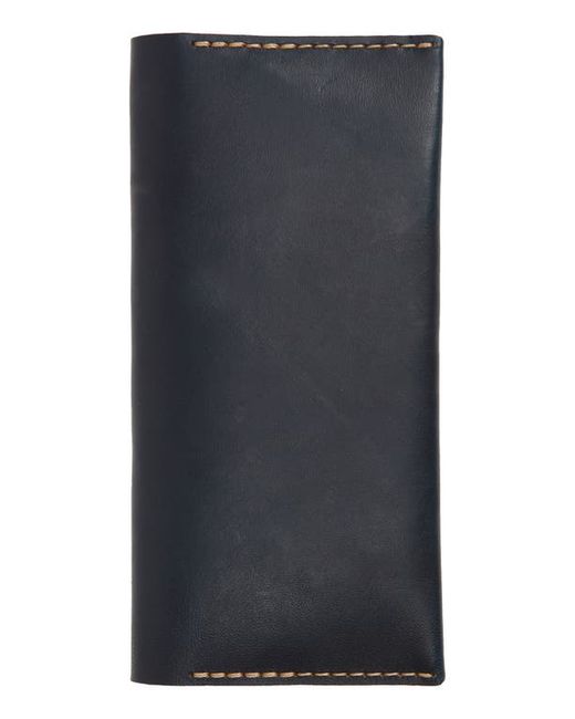 Ezra Arthur No. 12 Long Leather Wallet in at