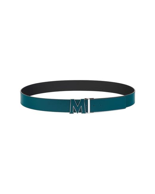 Mcm Reversible Logo Buckle Belt in at