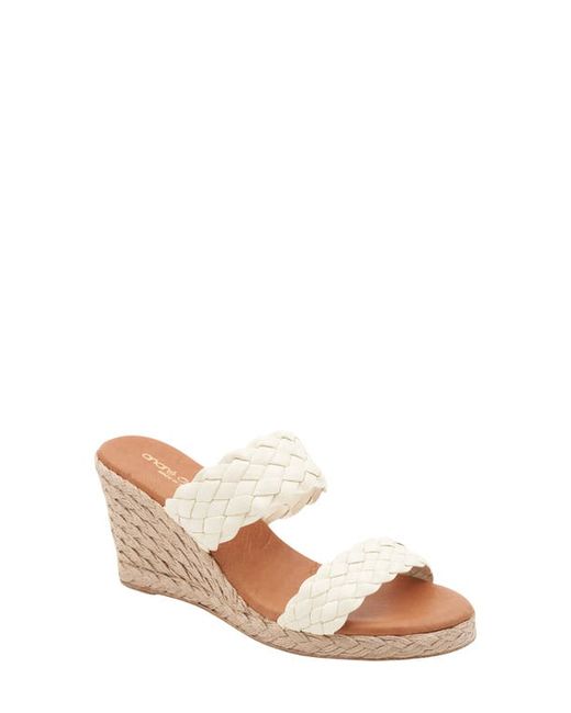 Andre Assous Aria Espadrille Wedge Sandal in at