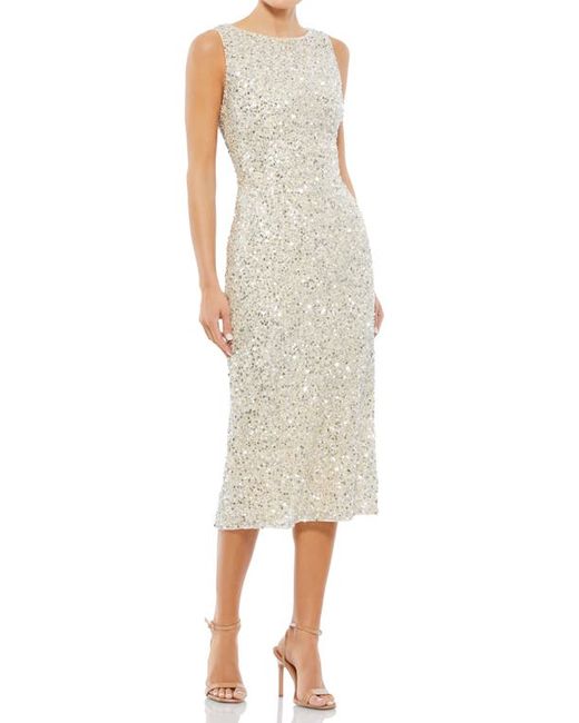 Mac Duggal Sequin Sleeveless Cocktail Dress in at