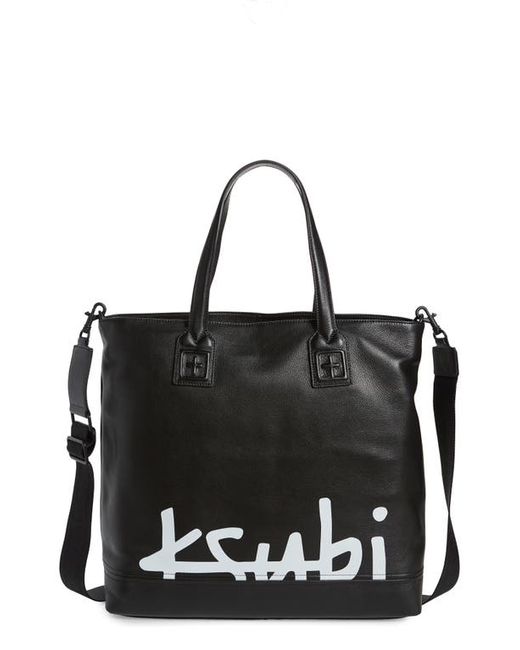 Ksubi Kollector Leather Tote in at