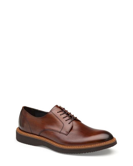 J And M Collection Johnston Murphy Jameson Plain Toe Derby in at