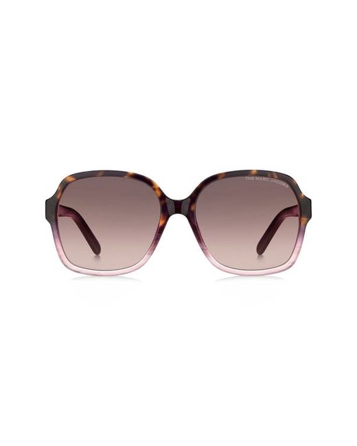 The Marc Jacobs 57mm Gradient Square Sunglasses in at