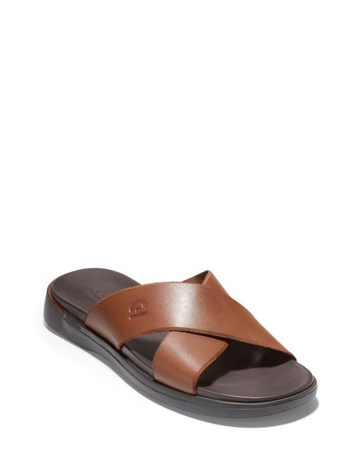 Cole Haan Grand Ambition Cross Strap Slide Sandal in at